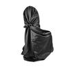 Chair Cover Dust-proof Removable Satin Skirted Back Self-tie Chair Cover Protector Event Party Supplies