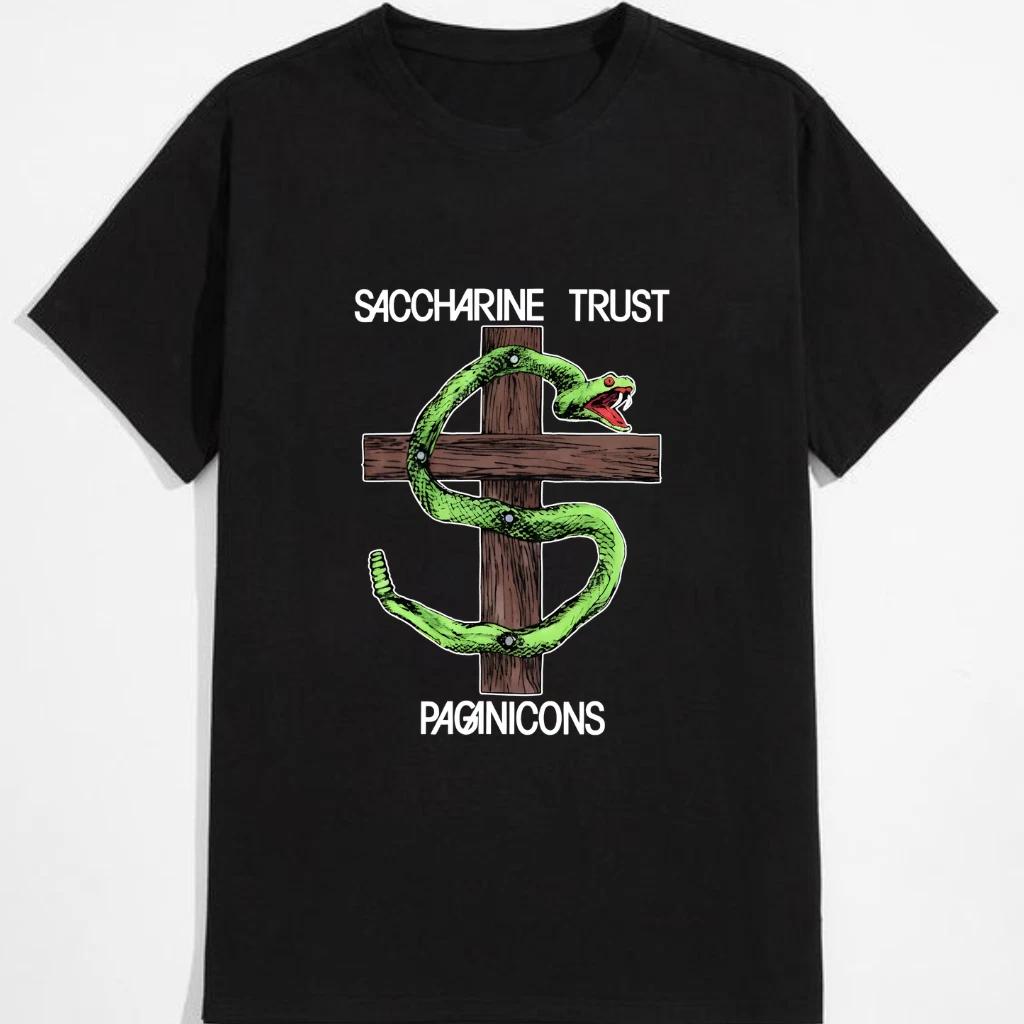 Saccharine Trust Paganicons T-Shirt Cotton Unisex Adult Punk Rock Graphic Tee S- 2XL