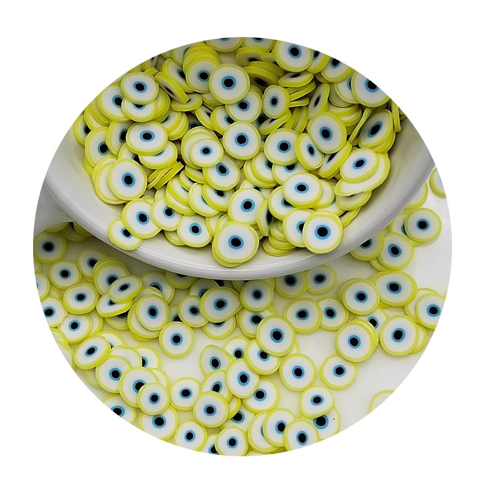 Halloween Sprinkles Eyeball Spdier Web Clay Slices Mixed Polymer Clay Sprinkles DIY Shaker Accessories