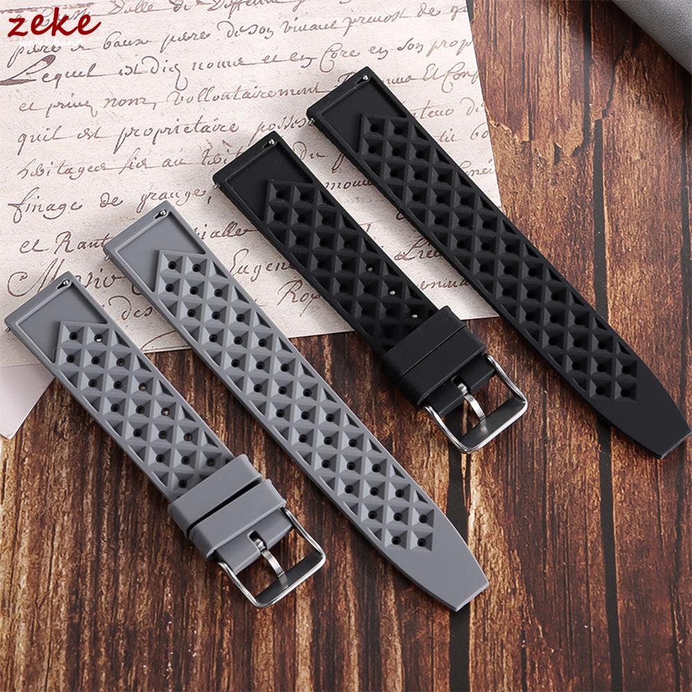 Tropical Silicone Watch Band Quick Release Strap 20mm 22mm for Oris for Seiko for Citizen Rubber Tropic Smart Replacement Straps