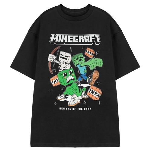Minecraft Mens Tnt Short-Sleeved T-Shirt