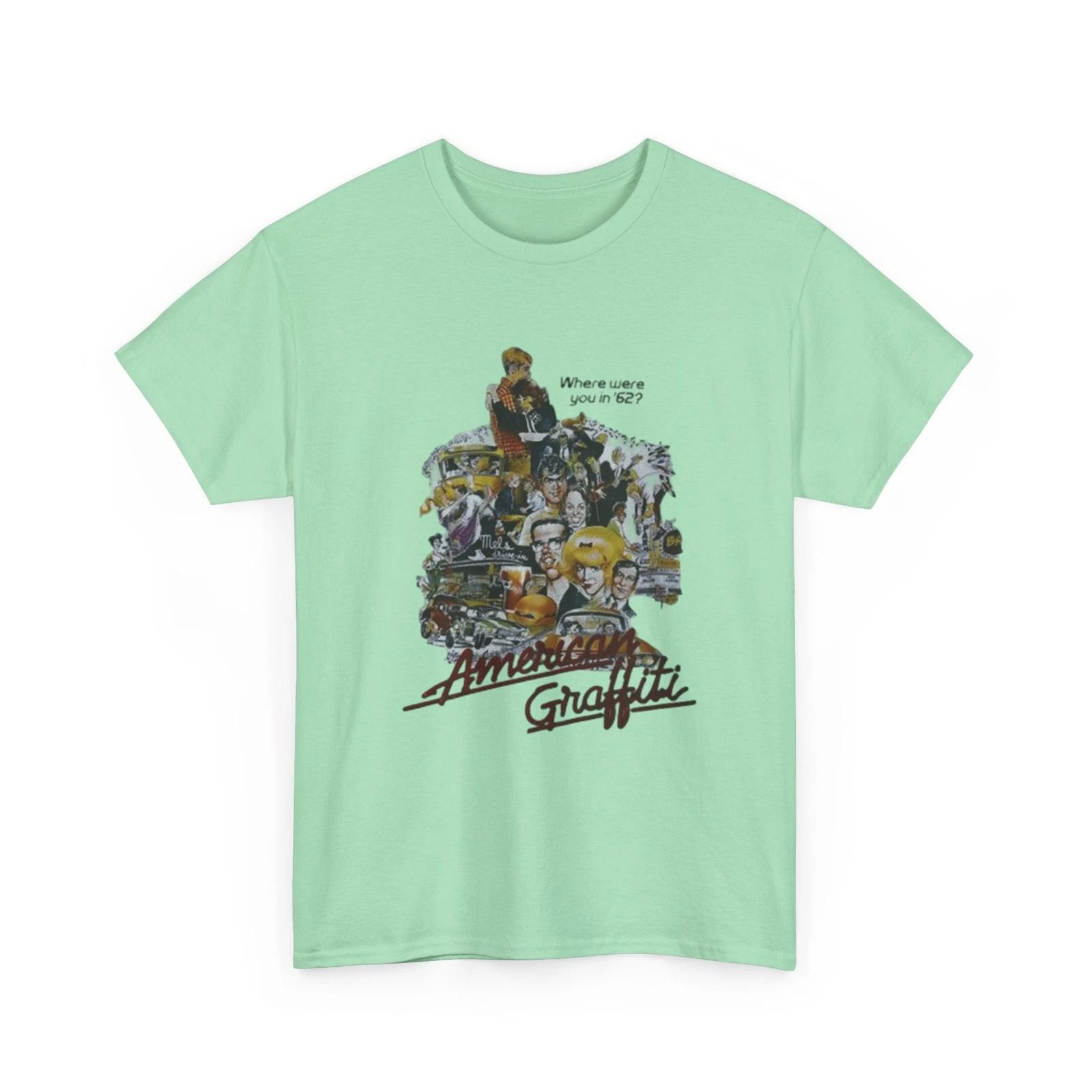 American Graffiti Printed T shirt Classic Vintage Movie Collectible XL