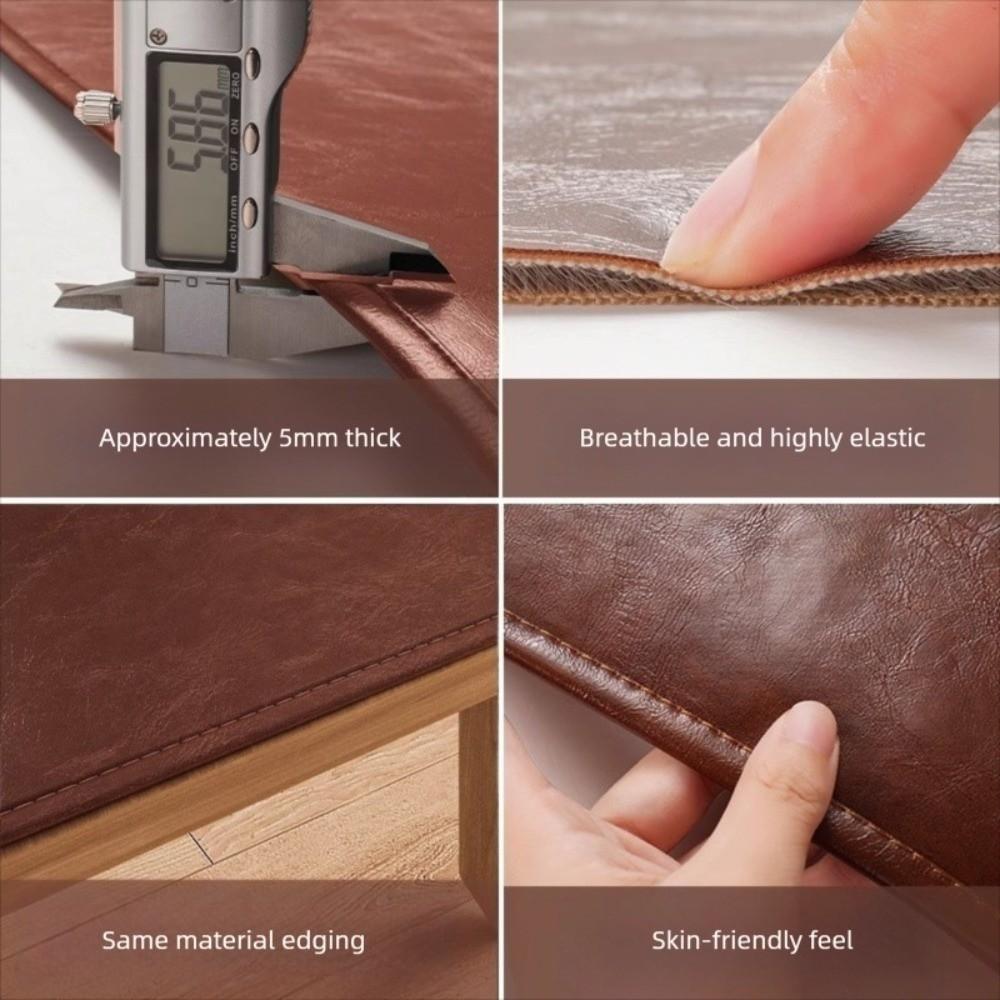 High Resilience Dining Chair Cushion 40×40cm/45×45cm Chair Seat Pad Leather Chair Pad  Home Decor
