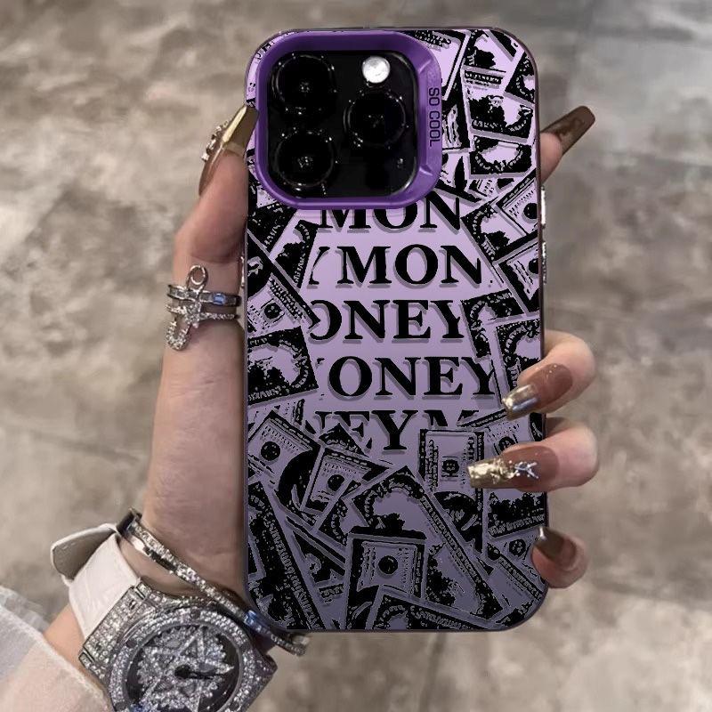 

Black Dollar Banknote Design Phone Case For IPhone 16 15 14 13 12 11 Pro Max X XR XS 7 8 Plus Mini SE 2020 2022 Mobile Case iPhone 12 Mini