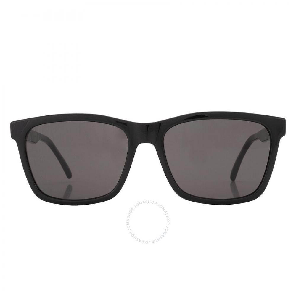 

Saint Laurent Black Square Men S SunglaSSeS Sl 318 001 56