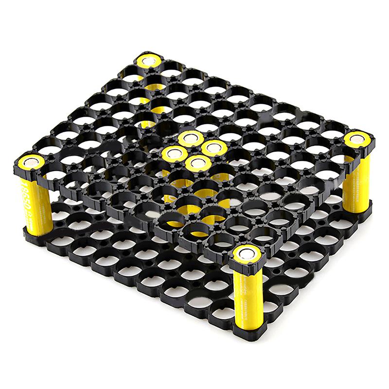 18650 8*10 Lithium Cell Battery Holder Case Holder Batteries Holder Bracket Diy Anti Vibration Plastic Cylindrical Battery Pack