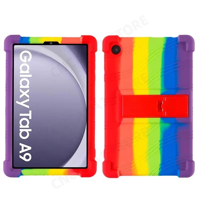 For Samsung Tab A9 8.7" Tablet Case SM-X110 SM-X115 Soft Silicon Shockproof Cover For Galaxy Tab A9+ SM-X210 SM-X215 SM-X216B