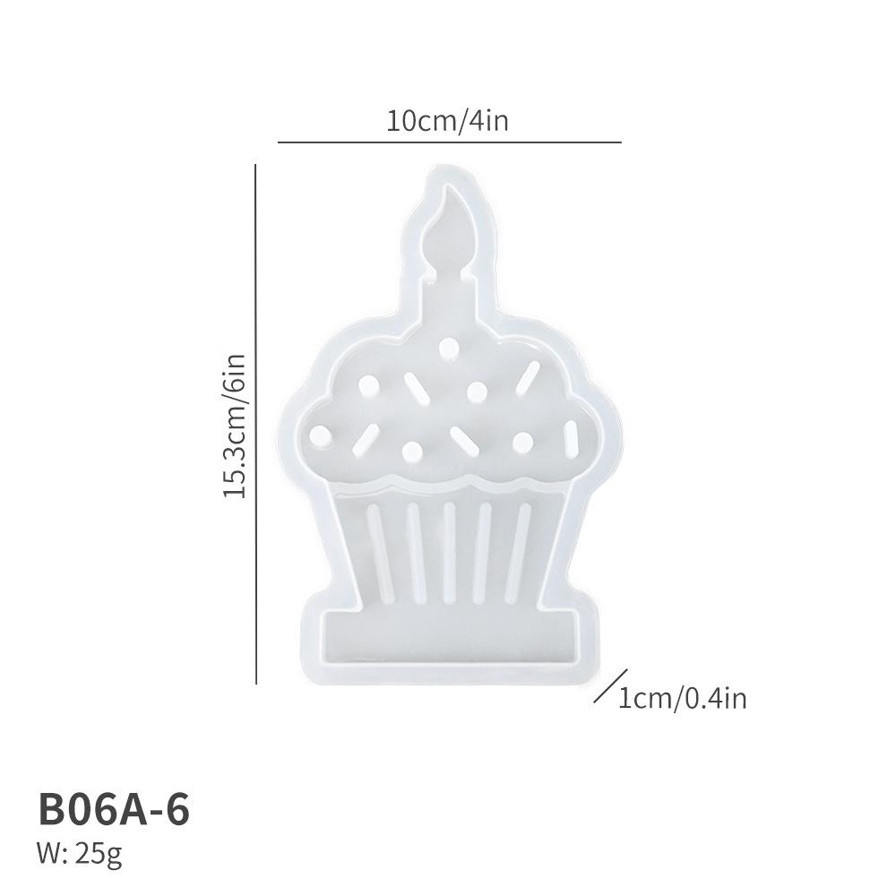 Christmas Series Candle Holder Silicone Mold DIY Snowman Elk House Candlestick Ornament Resin Mould 3D Gypsum Crafts Home Decor