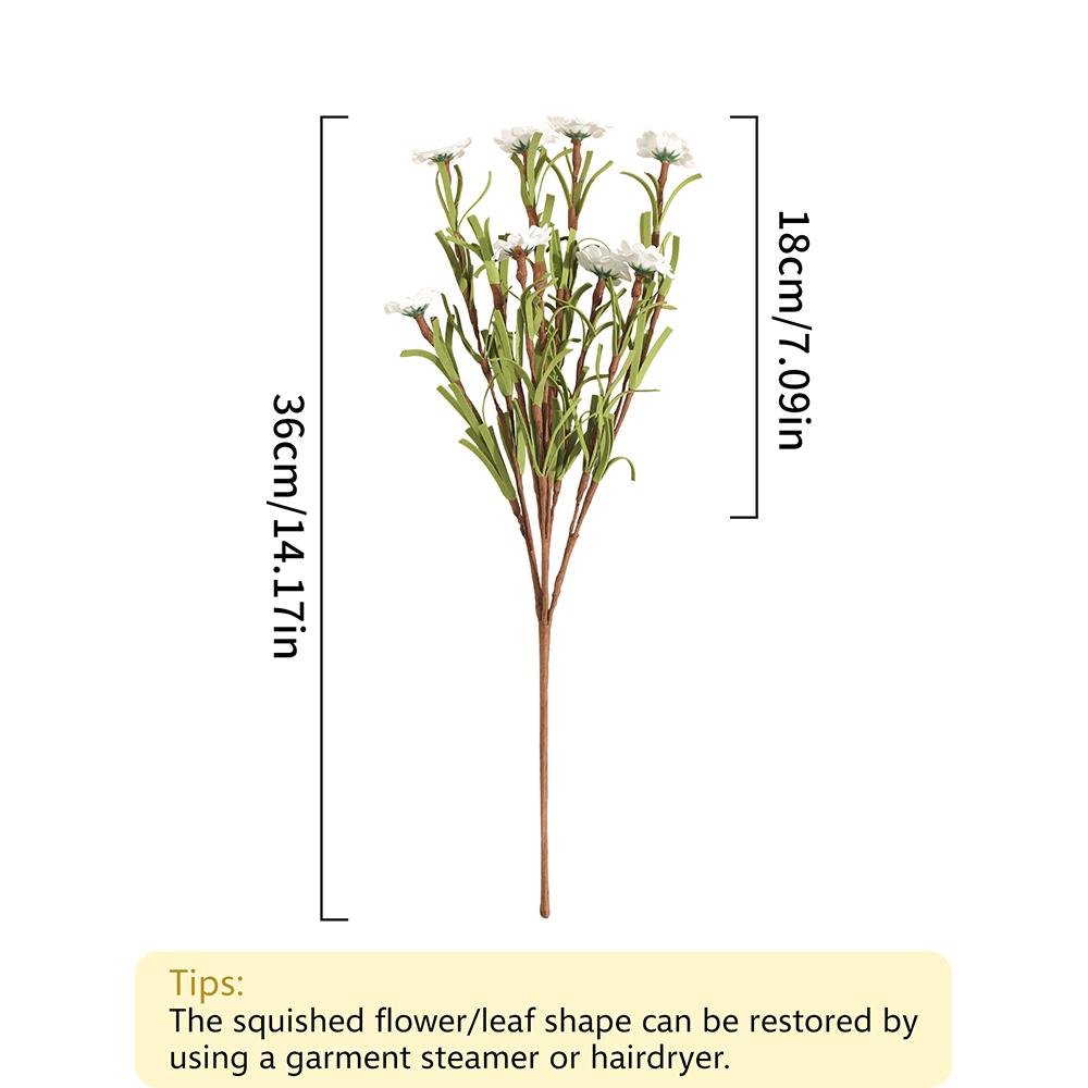 1Pcs Daisy Artificial Flowers 36CM Fake Flowers For Home Vase Decor Wedding Marriage Decorations Ornaments Craft Gifts Accessory