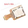Gaming Accessories Micro SD Card Slot Socket TF Card Reader for 3DS XL LL Repair Parts TF Card Reader Holder Replacement