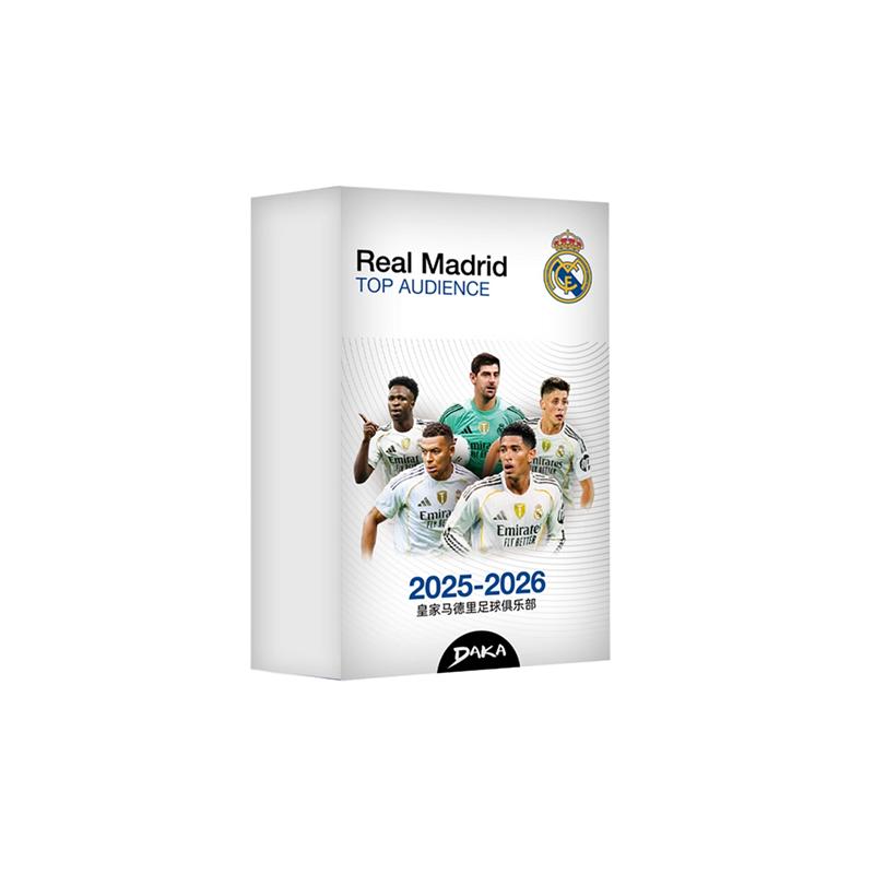20252026 Daka Messi Mbappe Yamal Coleção de Cartas de Futebol Real Madrid Barcelona Manchester Juventus Ale Milano Carta de Jogador Estrela