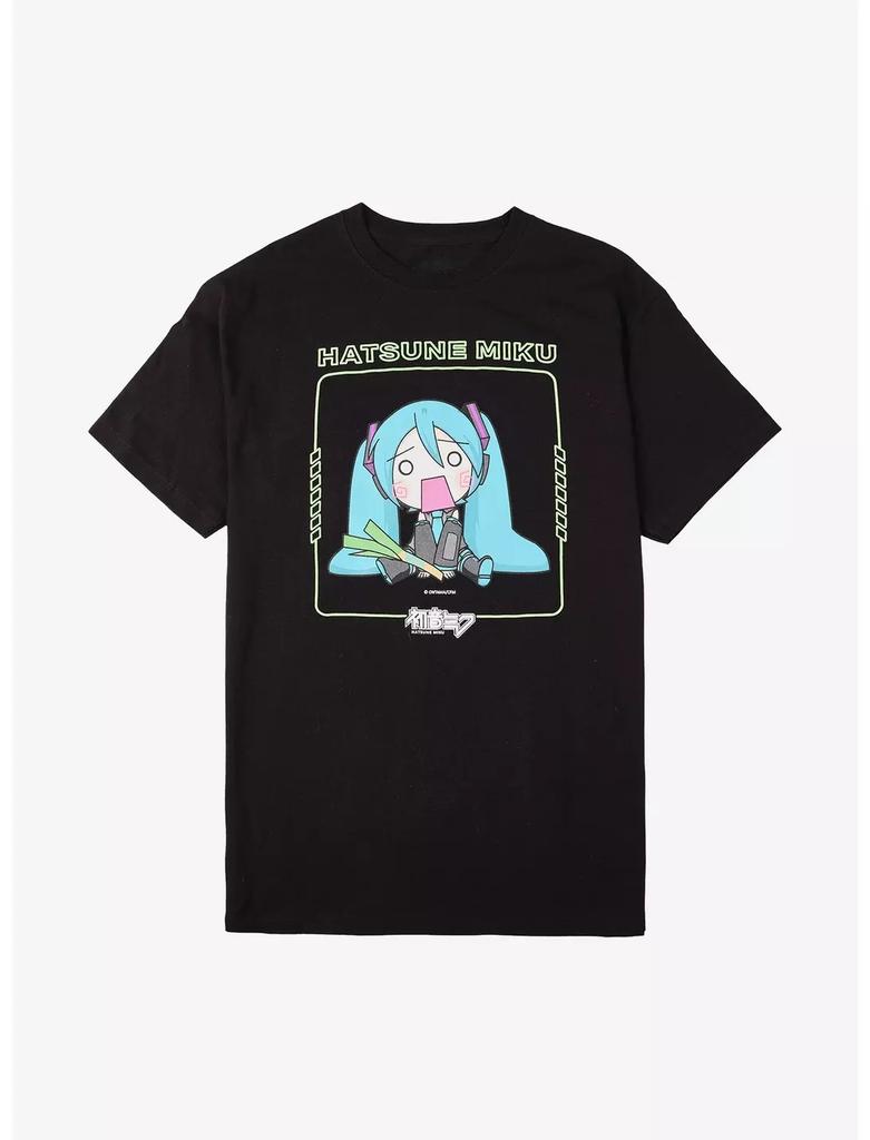 Anime Hatsune Miku Graphic TShirt 100Cotton Oversized unisex Shirt Y2k Unisex Short Sleeve ONeck Women New High Quality Fashion