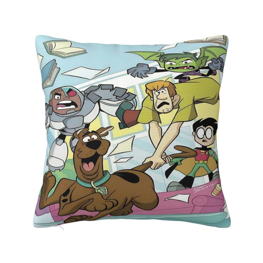 Pillow Cover Cartoon Go Custom DIY Cushion Cover T-Teen Fashion Pillow Case For Office Car Home Decorative Pillowcases