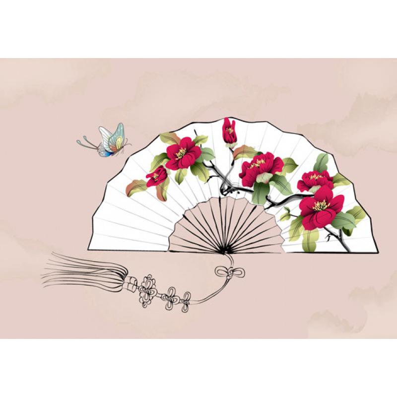 Framed Vector Plants & Flowers Ink Painting Poster with Free Shipping