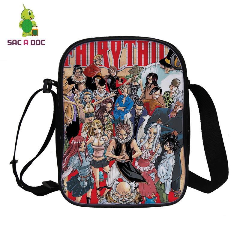 Anime Goblin Tail Peripheral 3D Full Color Printed Shoulder Bag Teen Student Crossbody Bag