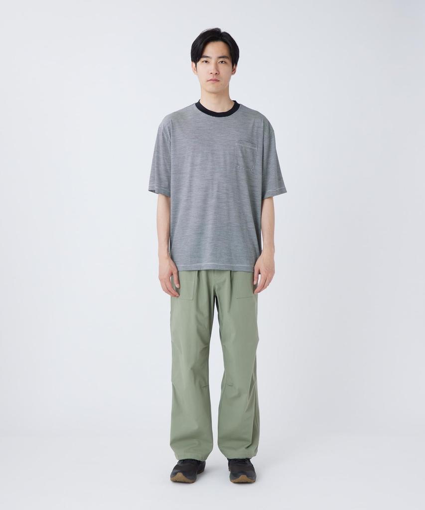 Snow Peak TAKIBI Herringbone Pants PT-26SU003, Long Pants, Flame Resistant, Men's/Women's, FOLIAGE, M