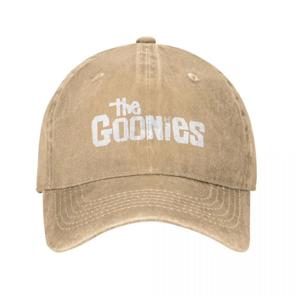 Vår Høst Menn The Goonies TV-serie Baseballcaps Hip Hop Baseballhatt Sport Vasket Vasket 100% Bomull Caps Hatter