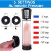 HESEKS Electric Penis Pump Male Masturbators Man Cock Sucking Penis Enlargement Vacuum Pump Male Enlarger Extender For