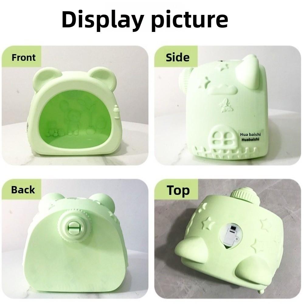 Warm Light Bird Breeding Nest Bear Shape Hanging Ambient Light Birdcage Bite Resistant Decorative Squirrel Bed Garden Decor