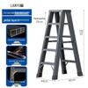 Lianyu Heavy-Duty Aluminum Folding A-Frame Ladder