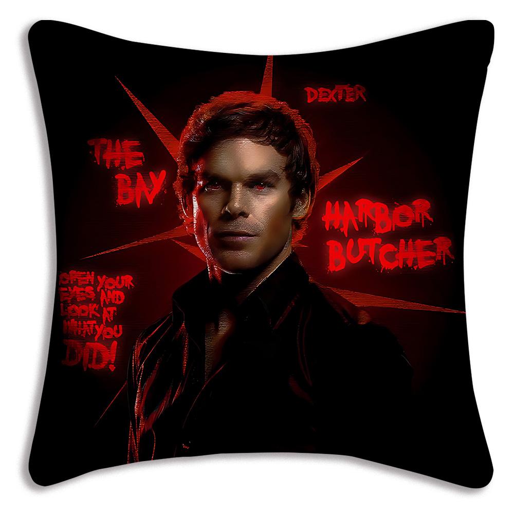 Copricuscini Classici Film D-Dexter Morgans Cartone Animato Divano Decorativo Casa Stampa Double-sided Corto Peluche Carino Copricuscino