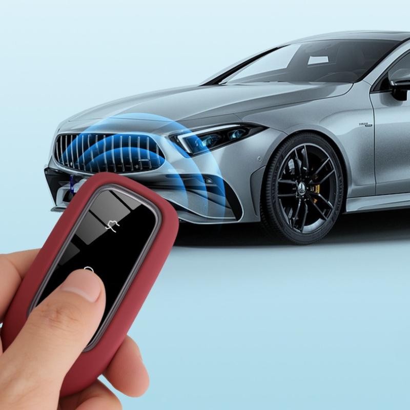 For Geely Galaxy E5 Silky Silicone Car Key Case For Geely Ex5 Proton E.Mas 7 L6 Max Plus Air Pro Starship E8 Texture Key Caps