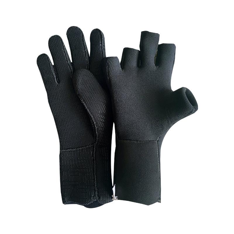 Super Elastic 3mm Diving Gloves - Wear-Resistant, Non-Slip Snorkeling & Winter Swimming Warm Gloves
