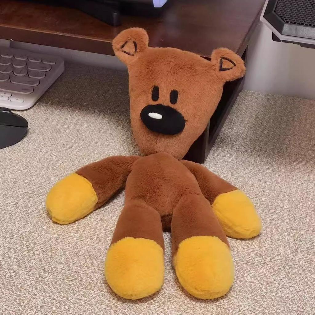 Mr Bean im gleichen Stil Teddybär Plüschtier Niedlich Weich Kawaii Stoffpuppe Begleiter zum Schlafen Schlafzimmer Dekoration Geburtstagsüberraschung Geschenke