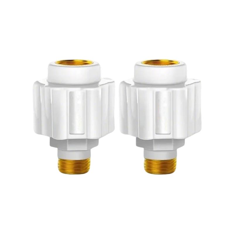 

2 Pieces Practical Electric Water Heater Safety Protective Valves with Easy Installation Designs for Family Safety