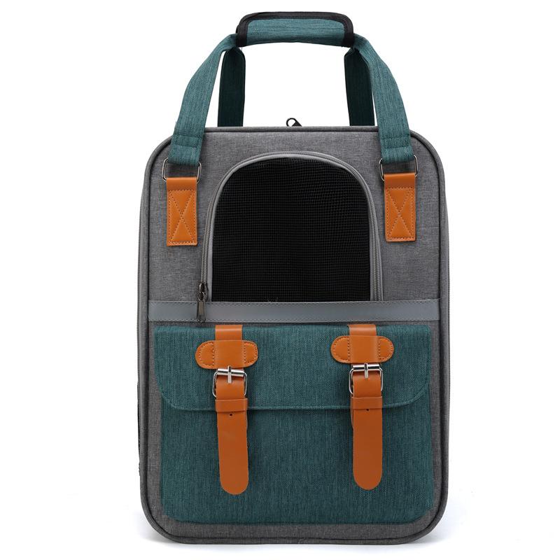 Pet bag, portable large-capacity backpack for going out, breathable backpack for cats and dogs