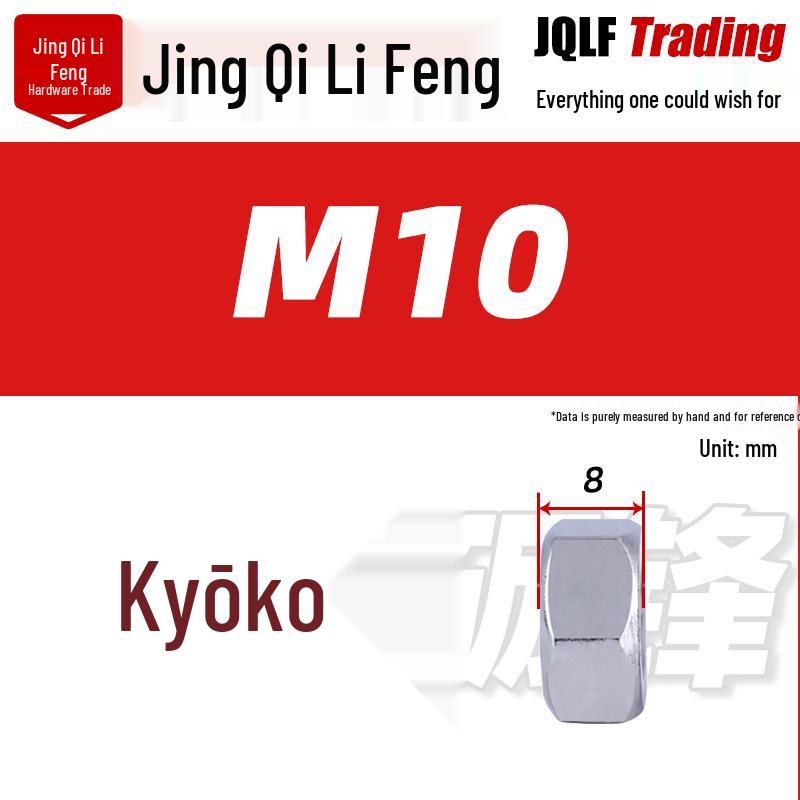 316 Stainless Steel Locking Hex Nut, M2-M64