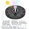 Solar Rockery Water Feature: Automatic Fountain Pump for Fish Pond and Courtyard Landscaping.
