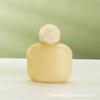 50ml Portable PE Refillable Lotion Bottle with Flip Cap in 4 Colors, Leak-Proof Container for Hand Cream Shampoo & More