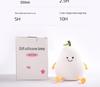 Silicone Pear Night Light: Cute Bedside Lamp for Girls' Birthday Gift