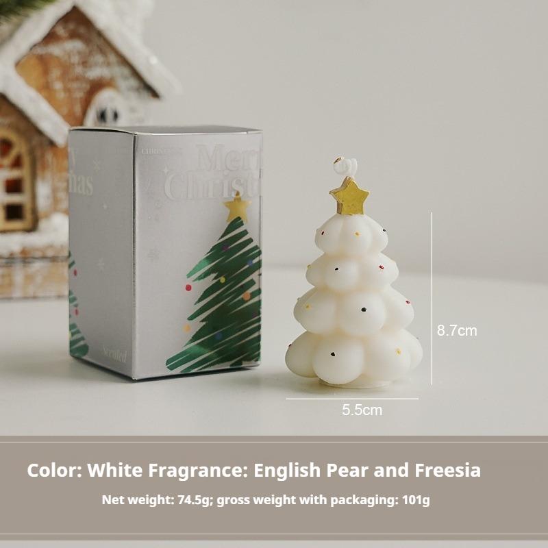 Christmas Scented Candle Fragrance Atmosphere Simulation Handmade Christmas Tree