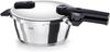 Fissler Vitaquick Schnellkochtopf 3,5L, Gas- und Induktionsherdküchentauglich, für 2-3 Personen geeignet, 2 Druckstufen, Made in Germany, Edelstahl,