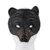 Multipurpose Bear Costume Mask for Kids and Adults Animal Head Half Face Mask for Halloween Animal Cosplay Accessory