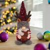 Christmas Decorations Sequin Cloth Hat Sitting Posture Faceless Doll Rudolph Doll Dwarf Adornment