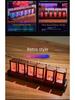 E-commerce Desktop Nixie Tube-Style Alarm Clock with Network Sync and Timer, Creative Design, No Assembly Required
