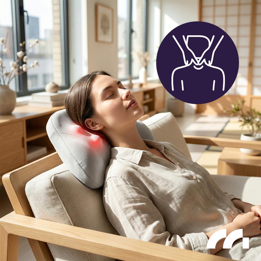 Maltec max-comfy 1800 wireless wireless massager pillow for back, neck, legs, and body