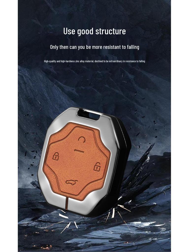 2024 Jetour Traveler Key Case Metal Shell for Shan Hai T2/Dasheng