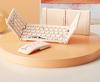Hagsen HB328 Ultra-Thin Folding Bluetooth Keyboard & Mouse Combo - Cute, Silent Design
