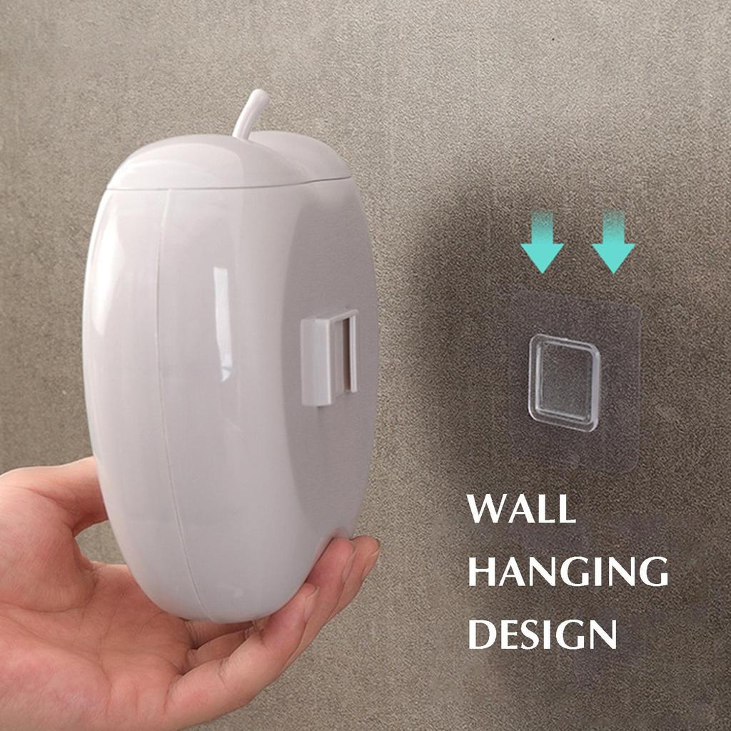 Plastikfolien-Aufbewahrungsbox, Frischhaltefolien-Organizer, Wandmontage, staubdichte Box, Lebensmittelabdeckung, großes Fassungsvermögen, Plastikfolienregal, Heim- und Küchen-Organizer ZPG