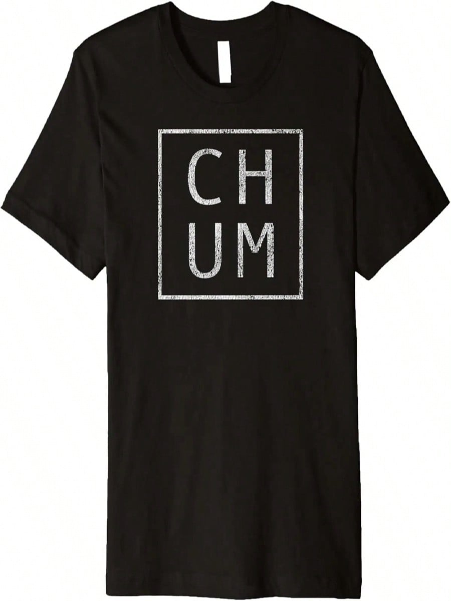 Vintage Chum T-Shirt Funny Retro Tee S разноцветный