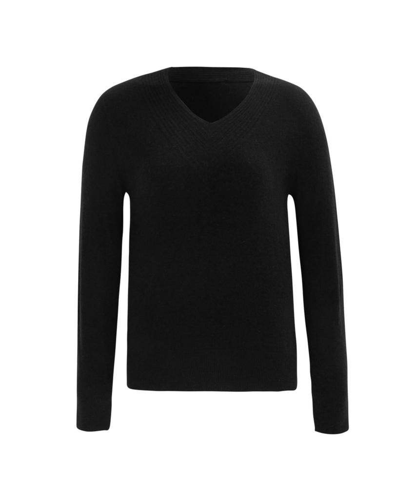 TACET Basic Cashmere Blended V-Neck Knit