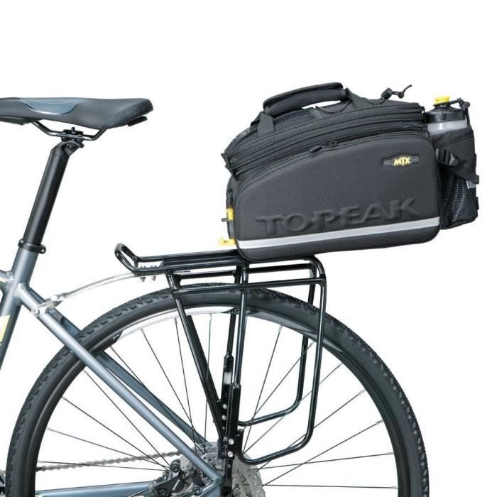 Sacoche Porte Bagages - TOPEAK - MTX Trunkbag DX - Hydrofuge - 12,3 L - Noir