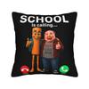 Tung Tung Tung Sahur Pillowcase Printed Cushion Cover Decoration  Pillow Case Cover Home Zippered