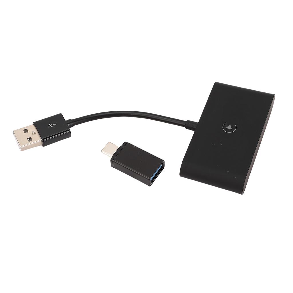 Wireless Adapter Support for Carplay System USB Plug and Play 5GHz Data Transfer Wired to Wireless