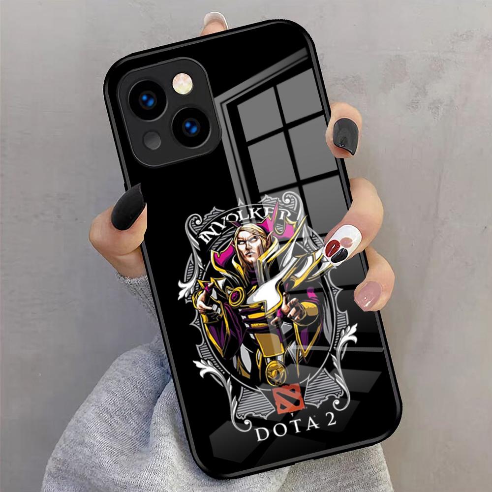 Game Dota 2 Phone Case For IPhone 17 Pro Max 16 15 14 Pro Max 13 11 X Xs Xr 8 7Plus Glass Cover