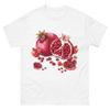 Pomegranate Shirt Watercolor Fruit White TShirt